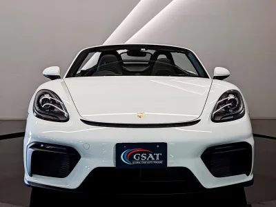 2021 Porsche 718 Spyder 4.0 Sport Chrono Spoeg 20AW B Camera (White) Right hand (No.J0641)