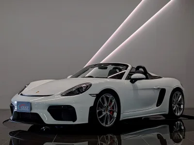 2021 Porsche 718 Spyder 4.0 Sport Chrono Spoeg 20AW B Camera (White) Right hand (No.J0641)