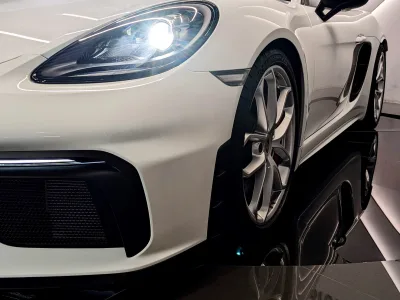 2021 Porsche 718 Spyder 4.0 Sport Chrono Spoeg 20AW B Camera (White) Right hand (No.J0641)