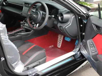 2022 Toyota GR86 2.4 RZ (Black) 2.4L DOHC Engine 16-VALVE Automatic (No.J0656)