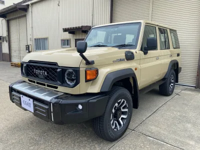 2025 Toyota Land Cruiser 70 2.8 AX Diesel Turbo 4WD (No.960964) for export from Japan