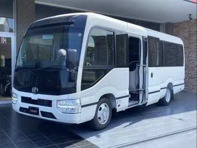 2025 Toyota Coaster Long GX 25-Seater - Ideal for Comfort and Utility