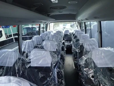 2025 Mitsubishi Fuso Rosa Microbus — 29-Seater (Long Body) for export from Japan