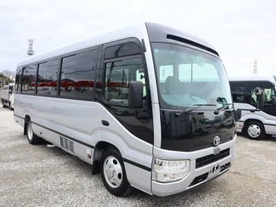 2025 Toyota Coaster 2KG-GDB70 – 24 Seater Brand New Condition! for export from Japan