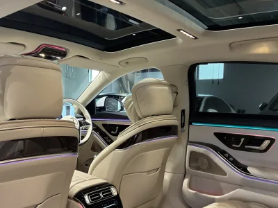  2025 MERCEDES-BENZ S580e 4MATIC LONG | MANUFAKTUR OPALITE WHITE  for export from Japan