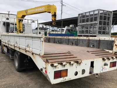 1989 MITSUBISHI FUSO FIGHTER U-FK518K Loader truck with crane (No.J0779) for export from Japan