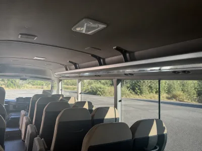 2026 Toyota Coaster Long / 25-Seater, Split Rear Doors & Automatic Swing Door JDM for export from Japan