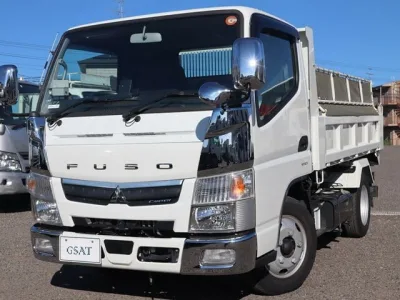 2021 Mitsubishi Fuso Canter small earth dumper 2PG-FBA60 used truck (No.111941)