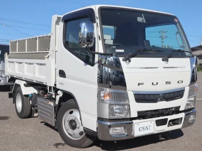 2021 Mitsubishi Fuso Canter small earth dumper 2PG-FBA60 used truck (No.111941)