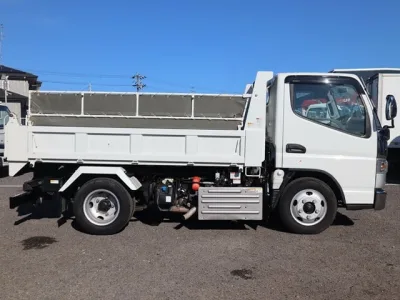 2021 Mitsubishi Fuso Canter small earth dumper 2PG-FBA60 used truck (No.111941)