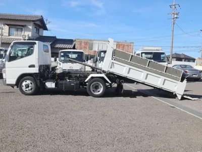 2021 Mitsubishi Fuso Canter small earth dumper 2PG-FBA60 used truck (No.111941)