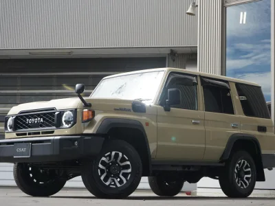2025 Toyota Land Cruiser 70 AX for export from Japan