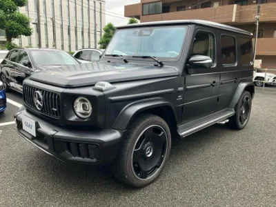 2026 MERCEDES-AMG G63 LHD | OBSIDIAN BLACK METALLIC for export from Japan