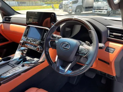 2022 Brand New Lexus LX600-4WD Art Wood Panel Modellista (Sonic Quartz)  (No.J0573) for export from Japan