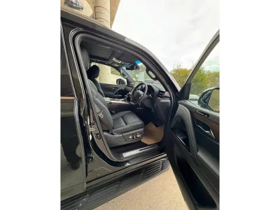 2025 LEXUS LX600 Ultra Luxury Black Exterior Black Interior (No.J0874) for export from Japan