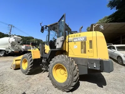 KOMATSU WA100-8 WHEEL LOADER (No.J0803) for export from Japan