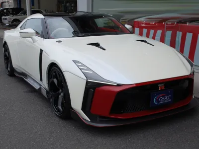 Nissan GT-R GT-R50 by Italdesign Limited to 50 variable rear spoilers (pearl white) (No.J0595) for export from Japan