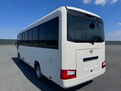 2026 Toyota Coaster Tourist 22-Seater Minibus LHD for export from Japan