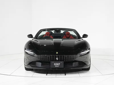2026 Ferrari Roma Spider RHD - Nero Daytona / Rosso Ferrari for export from Japan