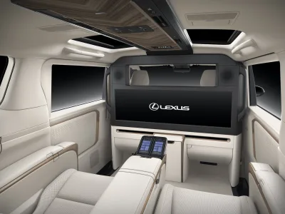 2025 All-New Lexus LM Unique "Luxury Mover" LM350/500 (No.J0810) for export from Japan