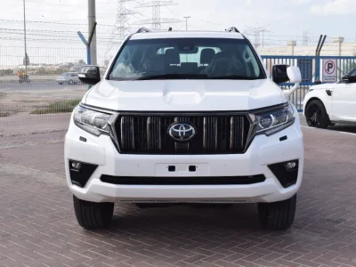 2022 Toyota Prado Petrol full option White (No.830782) for export from Japan