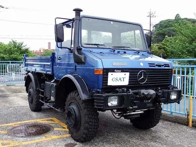 1999 Mercedes Unimog: The Off-Road King (No.J01002) for export from Japan