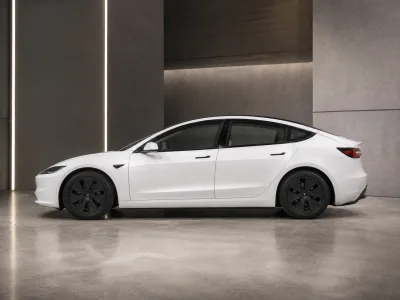 2026 Tesla Model 3 Premium RWD — Factory Order for export from Japan