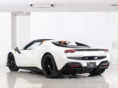 2026 Ferrari 296 GTS RHD / Bianco Italia / Cuoio for export from Japan