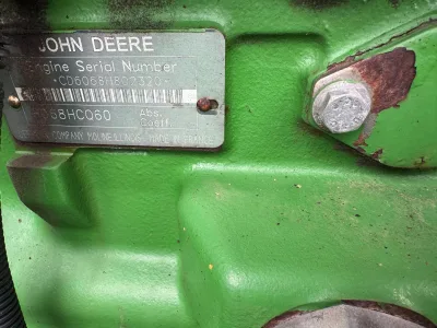 John Deere JD-1450 Combine Harvester for export from Japan
