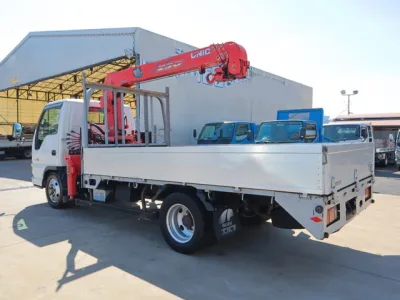 2003 Isuzu ELF Small Crane equipped trucks KR-NKR81LAR (No.11943) for export from Japan