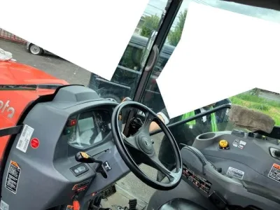 KUBOTA SL55 4WD TRACTOR WITH ROTARY(No.890799) for export from Japan