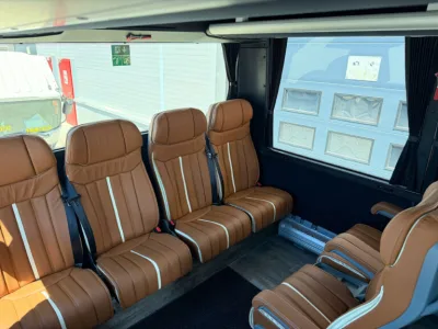 AOS Grand Toro II VIP 21-Seat Midi Coach RHD for export from Japan