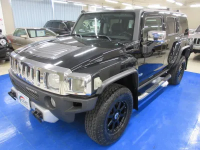 2008 Hummer H3 Luxury Sunroof / Black Leather / Navi / Cruise control / SUV (No.960801) for export from Japan