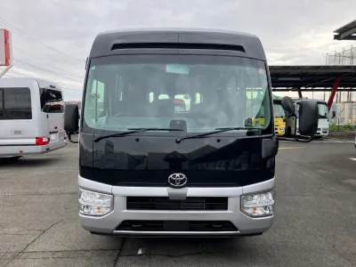 2026 Toyota Coaster GX 25-Seater 3.0L Diesel Auto for export from Japan