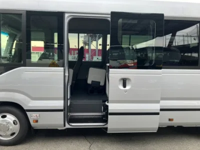 2026 Toyota Coaster GX 25-Seater 3.0L Diesel Auto for export from Japan