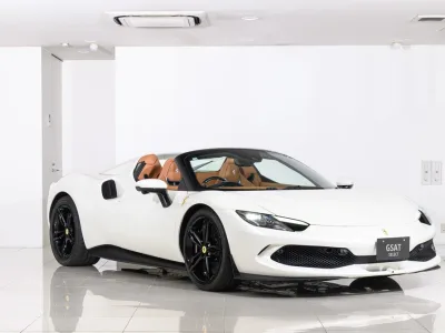 2026 Ferrari 296 GTS RHD / Bianco Italia / Cuoio for export from Japan