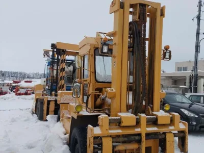 Komatsu FD100-4 ForkLift (No.850808) for export from Japan