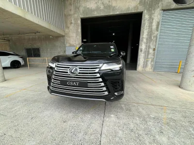 2025 LEXUS LX600 Ultra Luxury Black Exterior Black Interior (No.J0874)