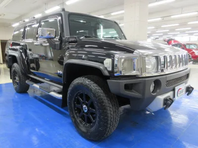 2008 Hummer H3 Luxury Sunroof / Black Leather / Navi / Cruise control / SUV (No.960801)