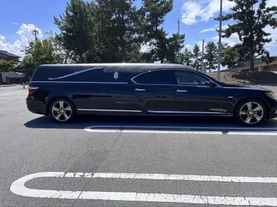2006 Lexus LS460 Limousine Hearse for export from Japan