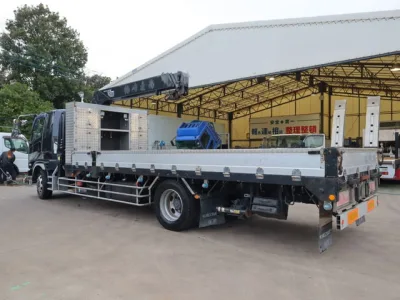 2007 Mitsubishi Fuso fighter Tadano Crane equipped trucks PDG-FK65FZ(No.11944) for export from Japan