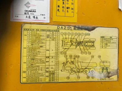 ＴＣＭ(株) DA25 3306T DUMP TRUCK, JAPAN USED CATERPILLAR 3306T, 25TON, HEAVY DUTY TIPPER for export from Japan