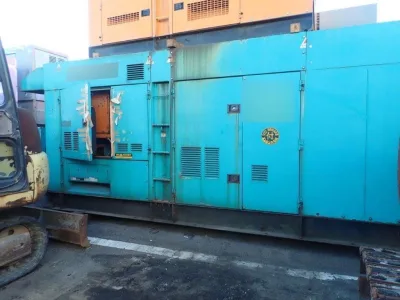 DENYO DCA-800SSA-M 700/800kVA Soundproof Diesel Generator (No. 940458) for export from Japan