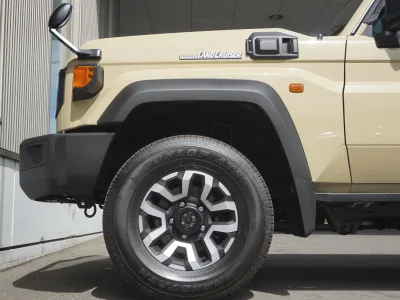 2025 Toyota Land Cruiser 70 AX for export from Japan