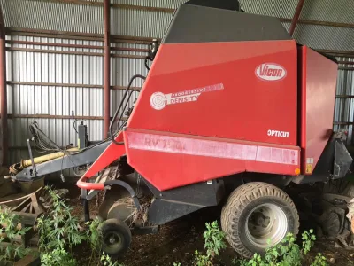 Used Krone Round balers 4 Units mix (No.J0823) for export from Japan