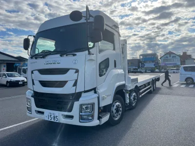 2016 Isuzu Giga QKG-CYJ77B SelfLoader tuck With Local number plate(No.J0729) for export from Japan