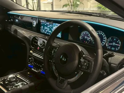 2024 Rolls-Royce Black Badge Ghost for export from Japan