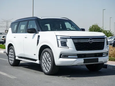 2026 Nissan Patrol Y63 LE Platinum City / 3.5L 4WD LHD / White - Tan