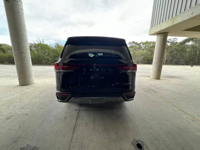 2025 LEXUS LX600 Ultra Luxury Black Exterior Black Interior (No.J0874) for export from Japan