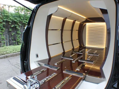 2025 Toyota Alphard Grand Hearse for export from Japan